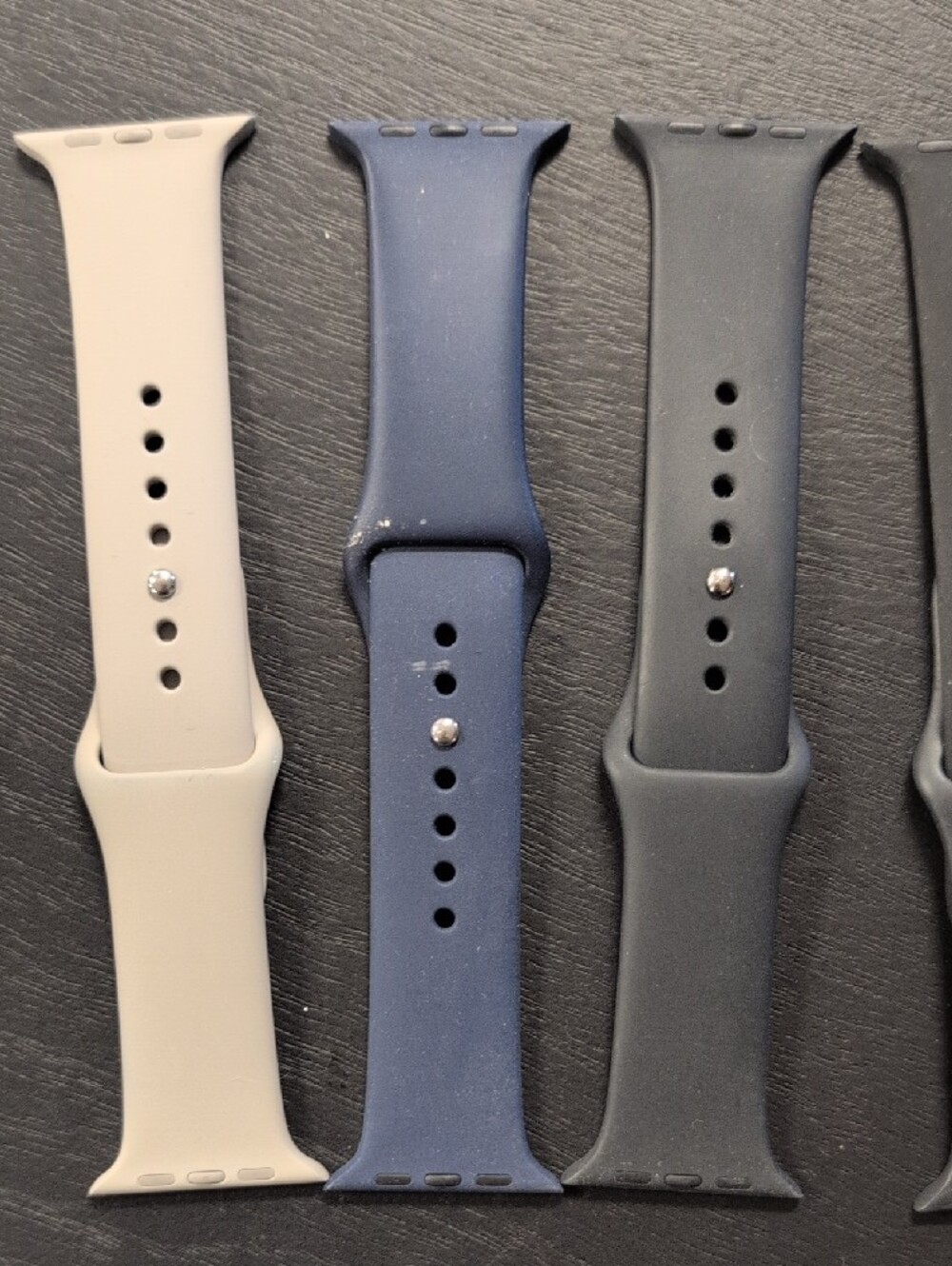 Nomad Interchangeable Watch Band Set in Black, Navy, Beige, Brown - Picture 3 of 10
